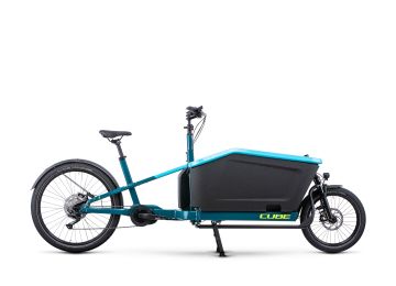 Cube Cargo Sport Hybrid  500 blue´n´lime