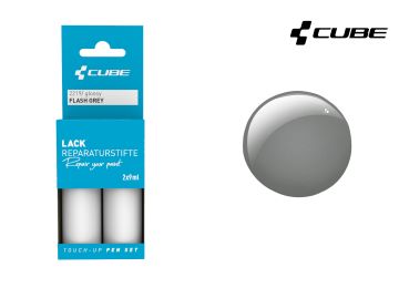 Cube Lackstift Set FLASH GREY glossy 2219 glossy flash