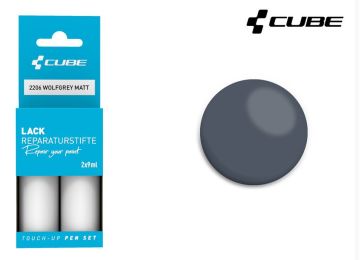 Cube Lackstift Set WOLFGREY matt 2206