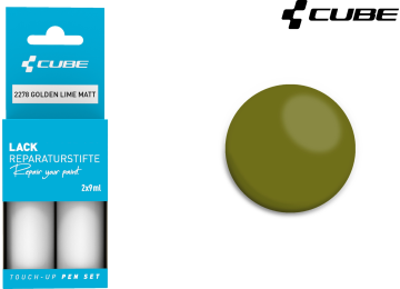 Cube Lackstift Set GOLDEN LIME matt 2278