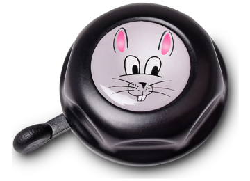 RFR Fahrradklingel JUNIOR "Bunny" black'n'grey